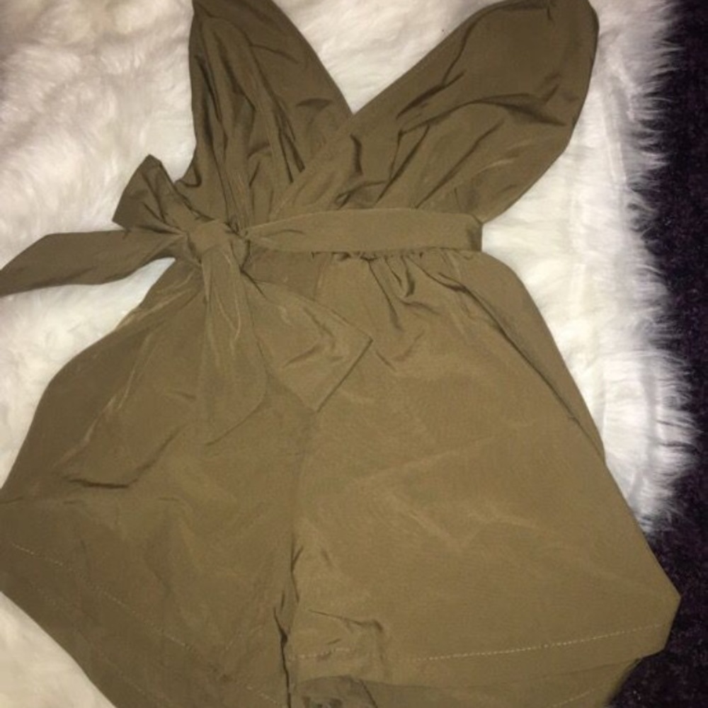 Green romper