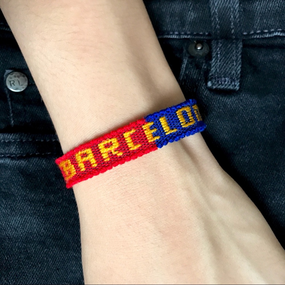 Barcelona FC Woven bracelet - Picture 1 of 4