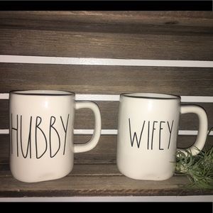 Rae Dunn Hubby Wifey set