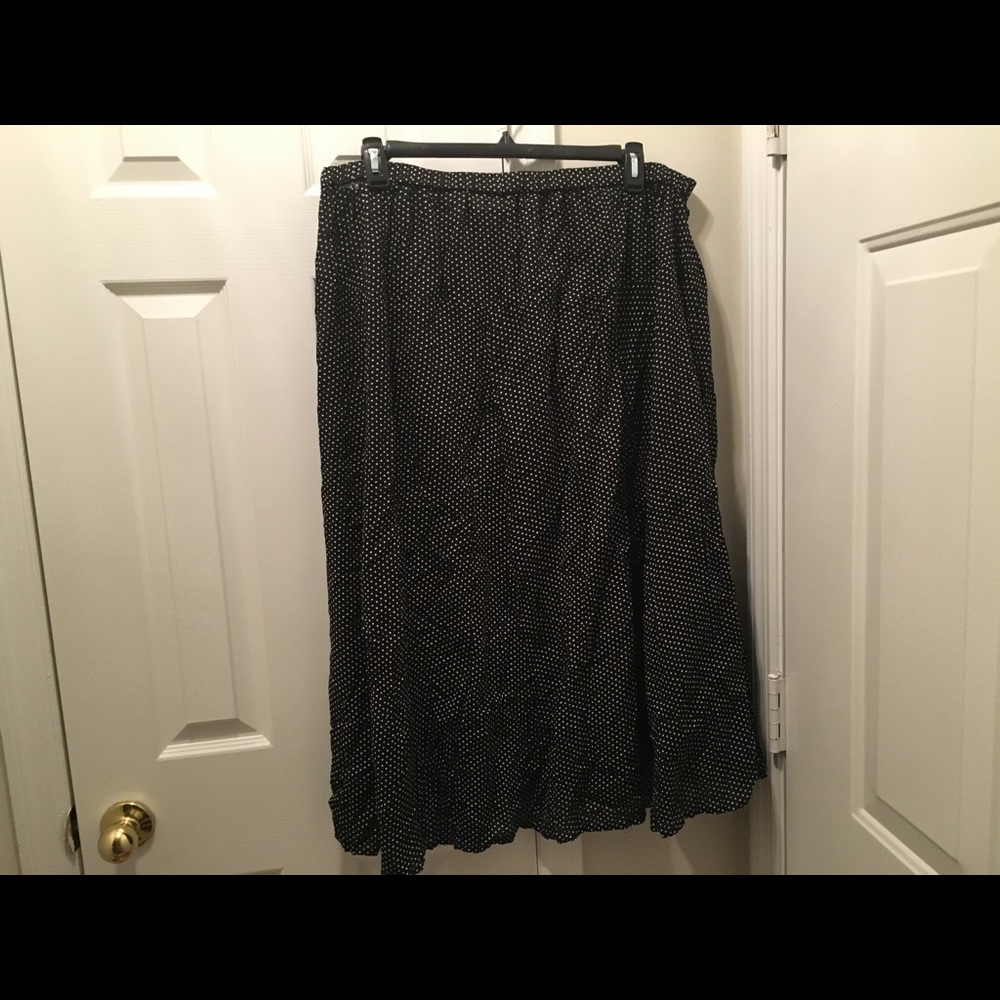 Black and White Skirt