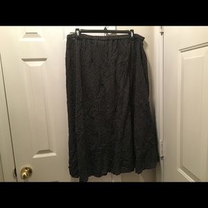 Black and White Skirt