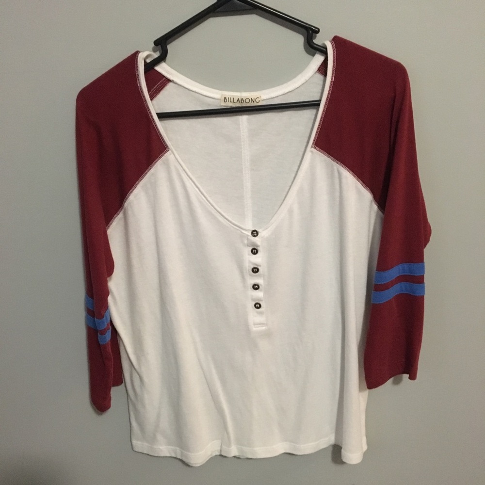 BillaBong 3/4 longsleeve shirt