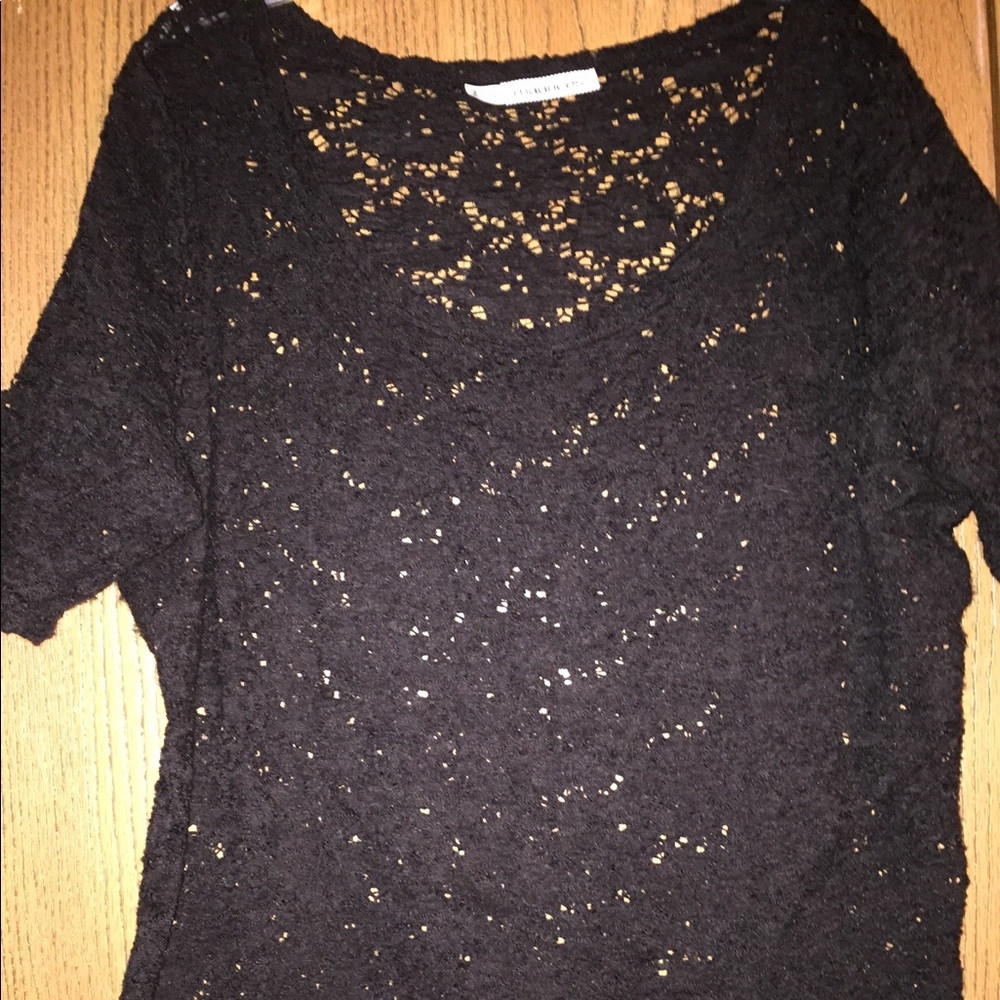 Women’s Sz 2x Black islet Blouse