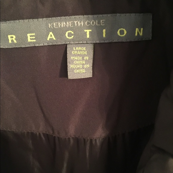 Kenneth Cole brown puffer jacket - Picture 2 of 6