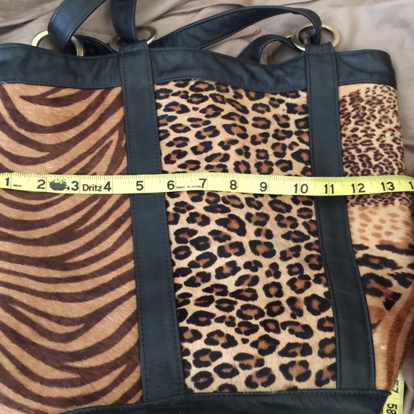 Backpack by Cache Real Authentic wild animal fur.