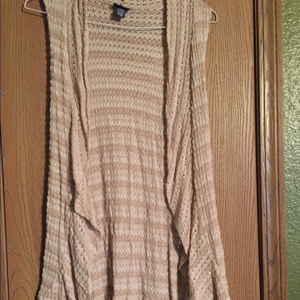 Junior Sz m tan cardigan
