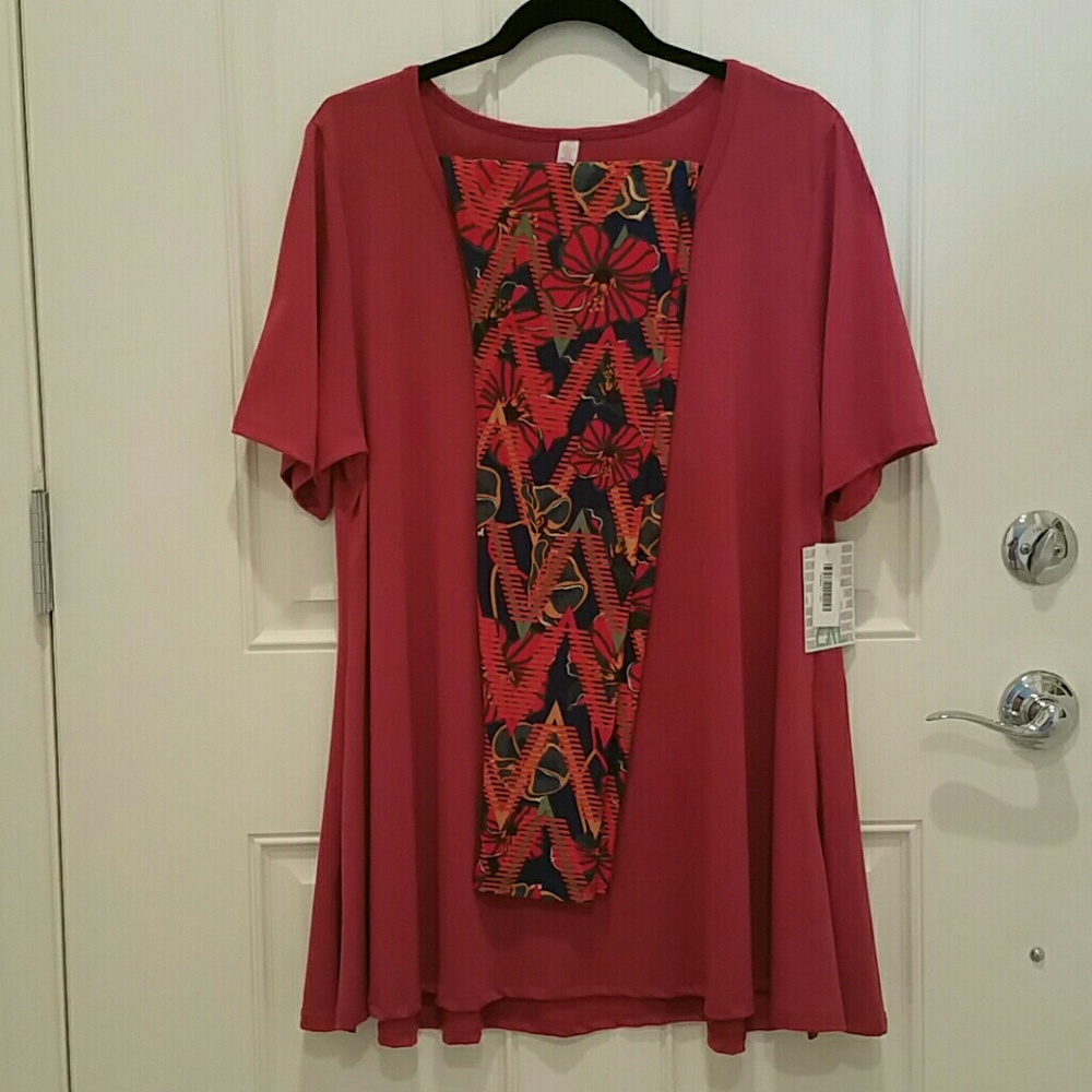 LuLaRoe 2XL/XXL Perfect Tee Jersey Knit