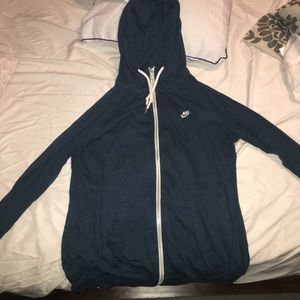 Thin Woman’s Nike Full Zip Hoodie