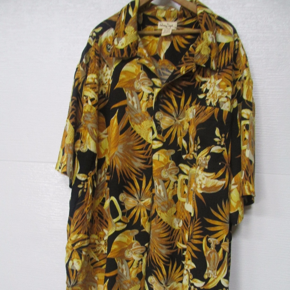 Panama Jack Shirt Size XXL Hawaiian Print