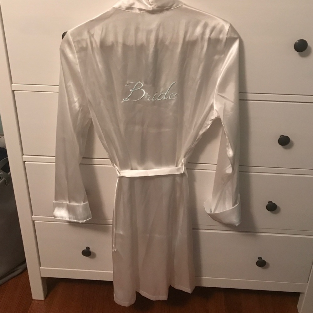 Bridal Silk Robe
