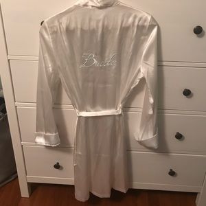 Bridal Silk Robe
