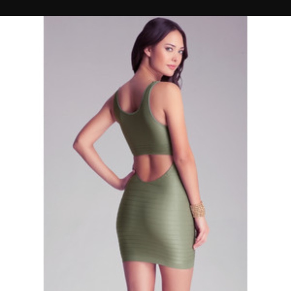 Bebe Cutout Bodycon Dress