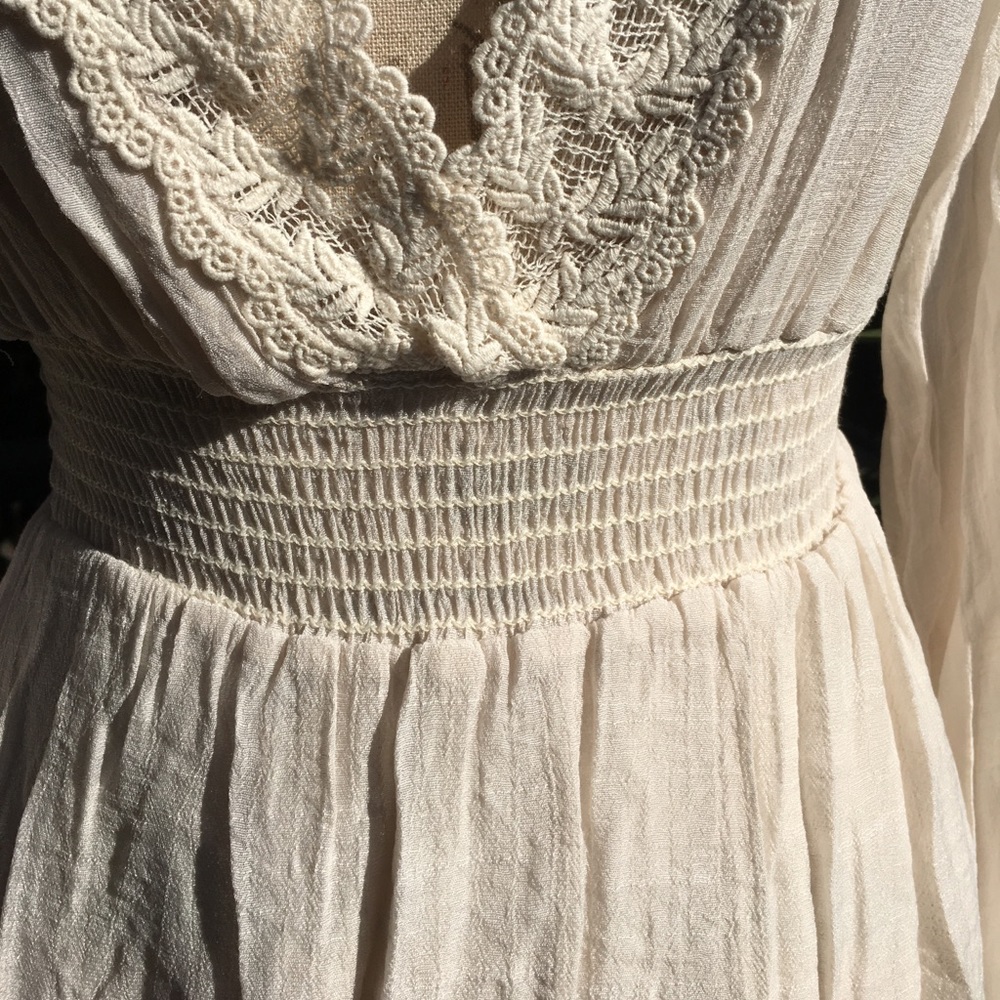 New! Crochet Trimmed Dress - Picture 4 of 6