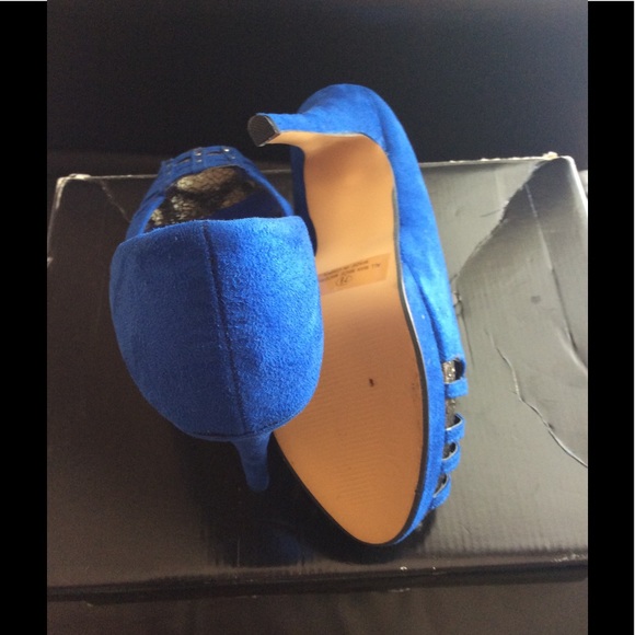Liliana Blue High Heels - Picture 6 of 6