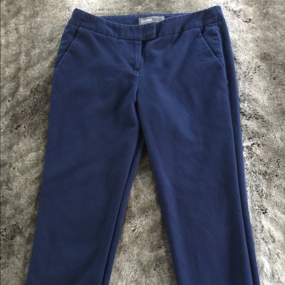 SaleDonna Ricco Blue Navy capri Pants