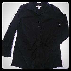 Chico’s No Iron Collared Top