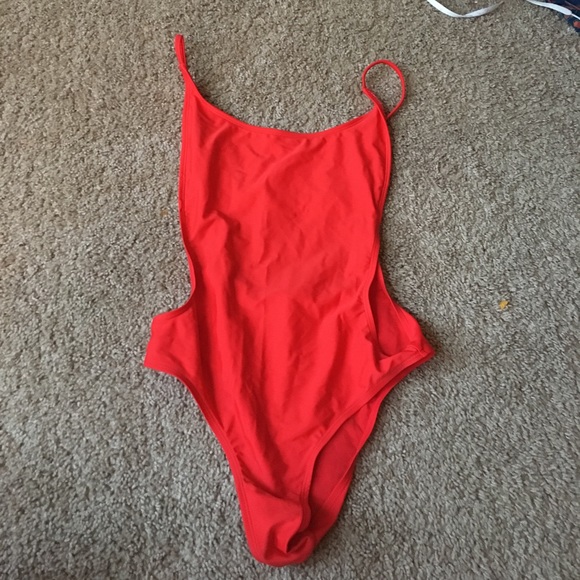 Red one piece - Picture 1 of 2