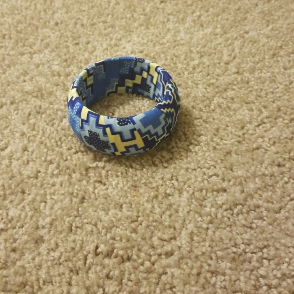 Ankara print bracelet - Picture 1 of 2