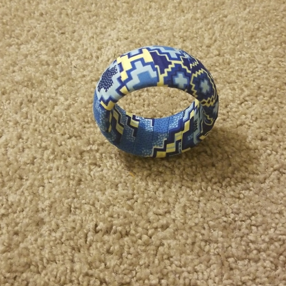 Ankara print bracelet - Picture 2 of 2