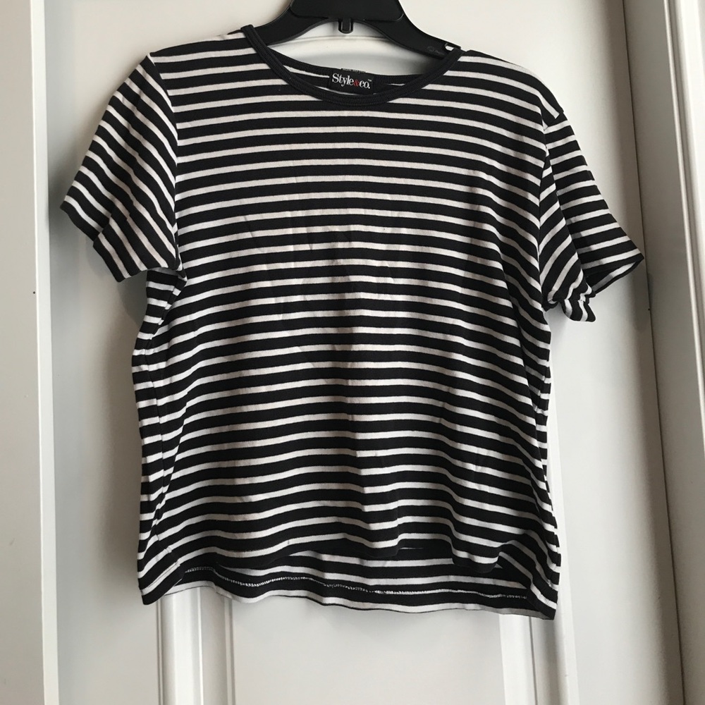 Striped Crop Top