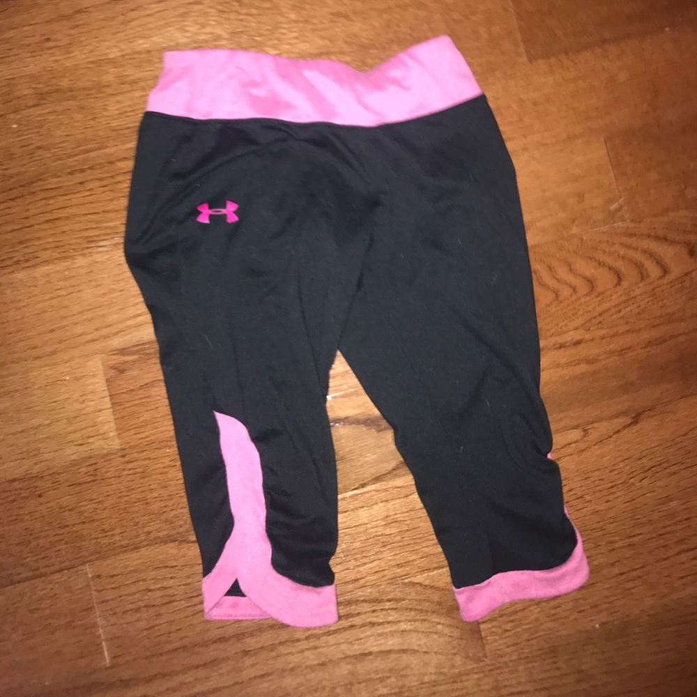 Youth Under Armour Crop Leggings