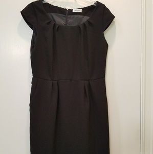 Calvin Klein sophisticated black dress