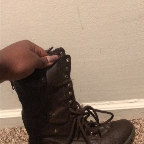 Combat boots - Picture 2 of 2