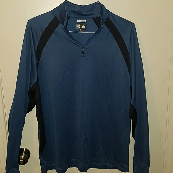 Blue Adidas quarter zip - Picture 3 of 3