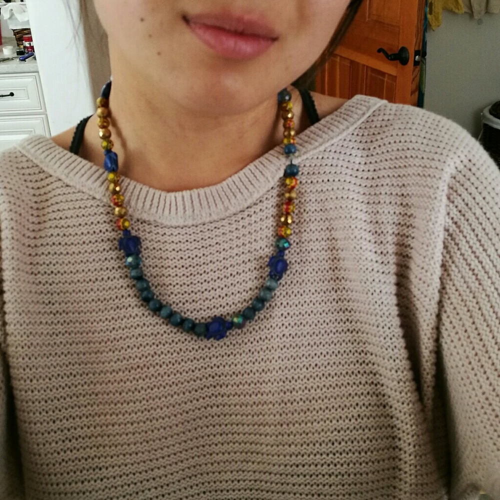 Handmade Turtle Necklace - Picture 3 of 5