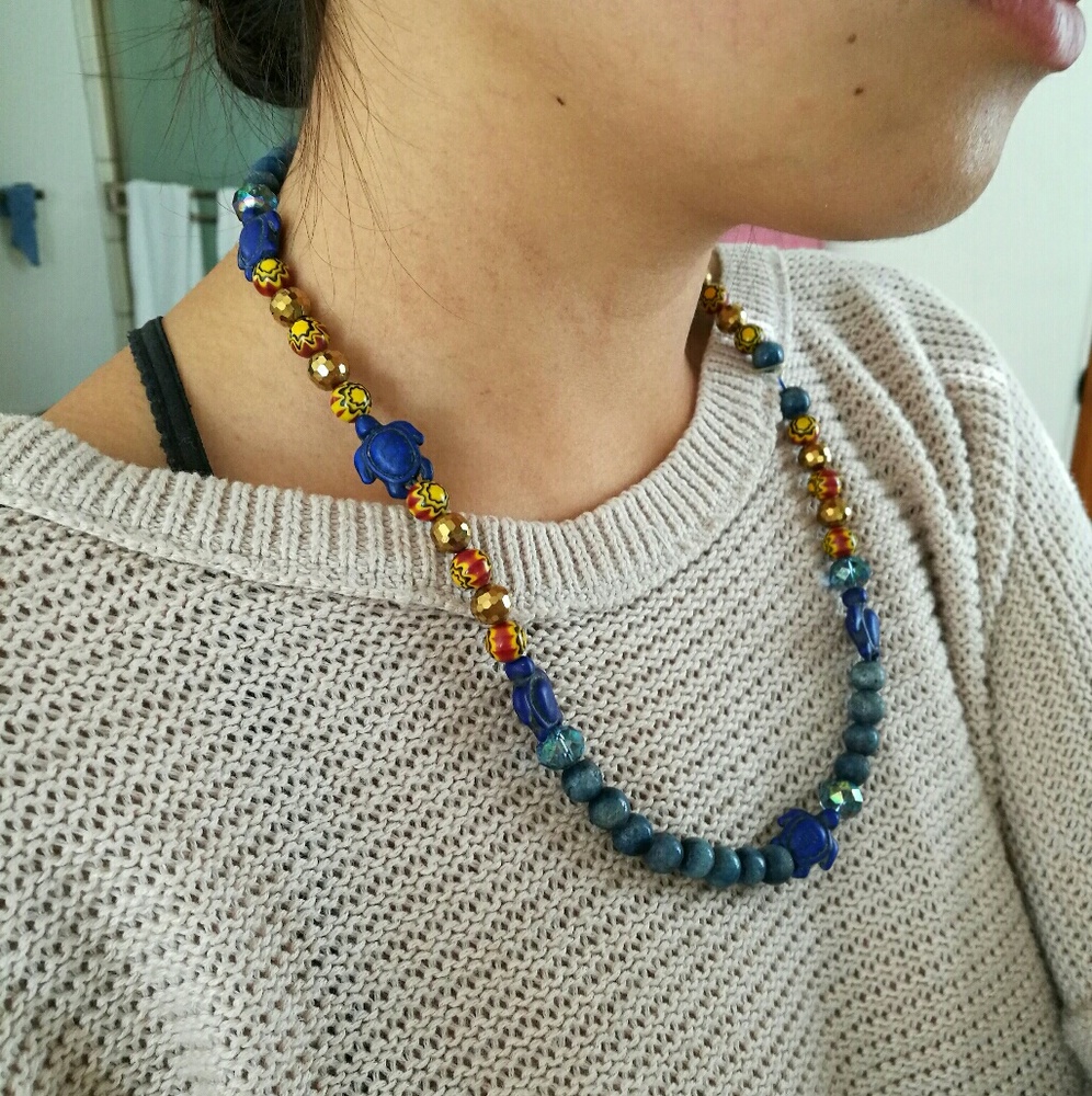 Handmade Turtle Necklace