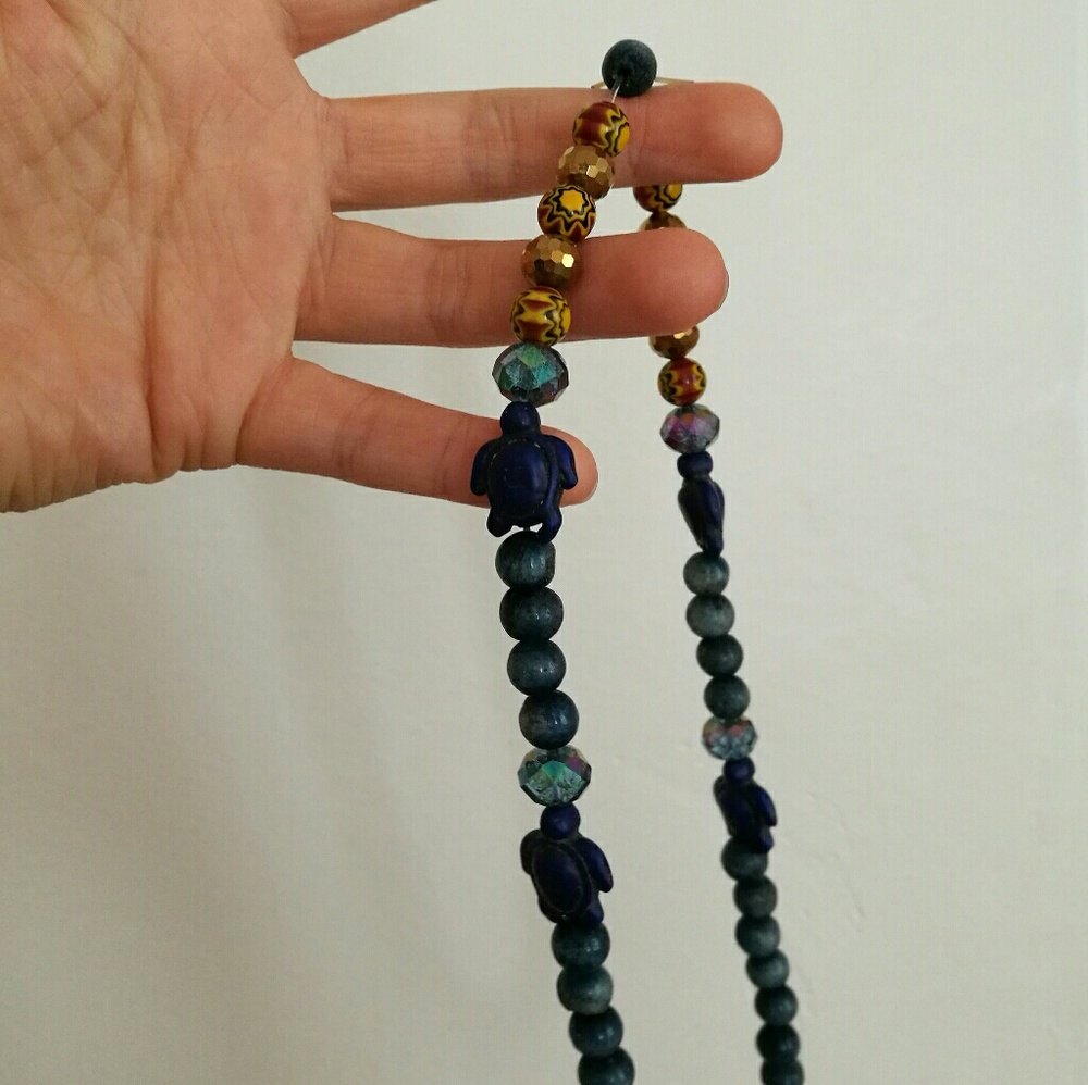Handmade Turtle Necklace - Picture 5 of 5