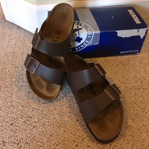 New Birkenstock Dark Brown size 40