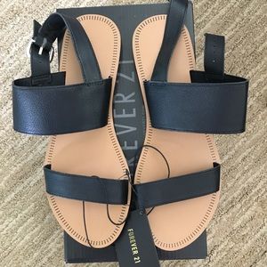 Black Forever 21 Sandals