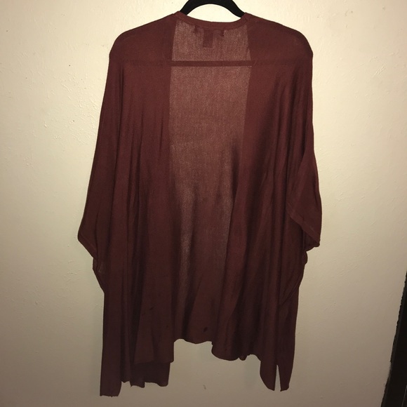 Forever 21 small poncho cardigan - Picture 2 of 3