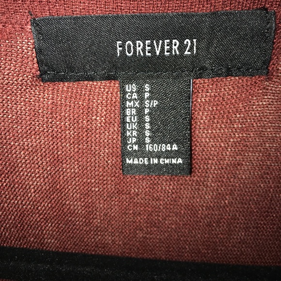 Forever 21 small poncho cardigan - Picture 3 of 3