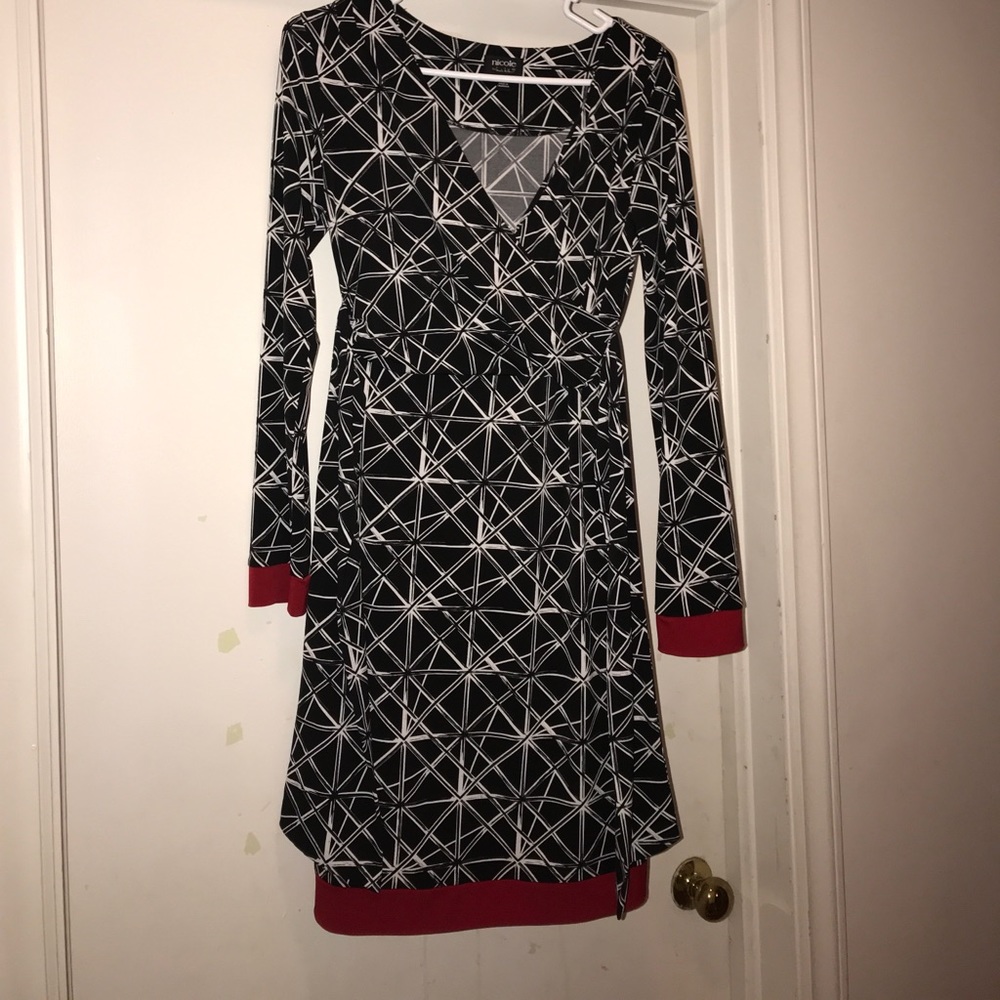 Nicole Miller Wrap around dress