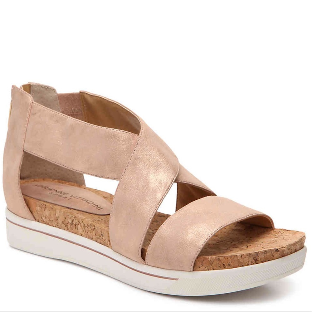 Rose Gold Gladiator Sandal