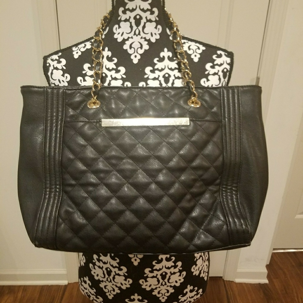 Black Quilted Aldo Purse
