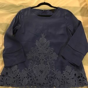 Jcrew Purple Linen Top 2