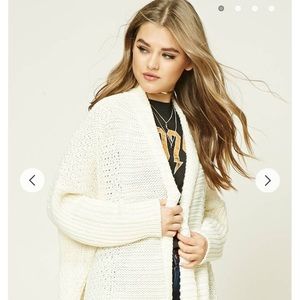 NWT Forever 21 Seed Knit Dolman Cardigan