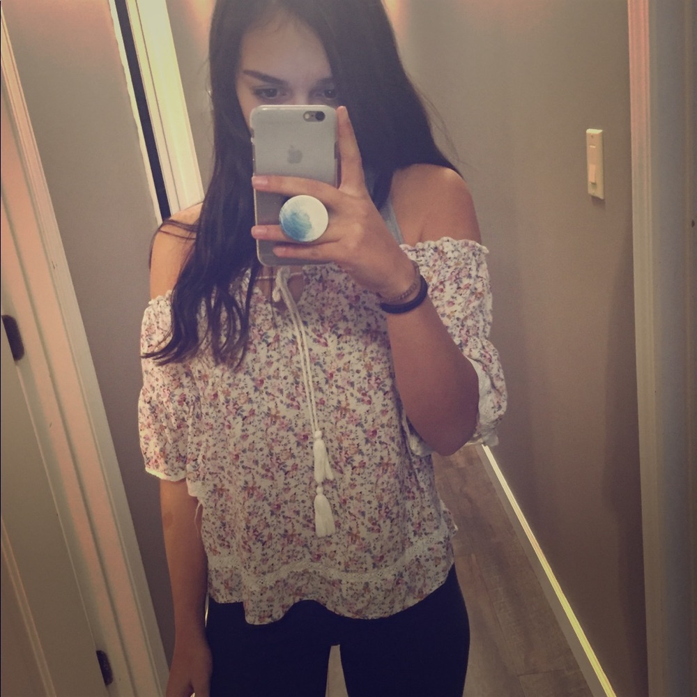 Off the shoulder top