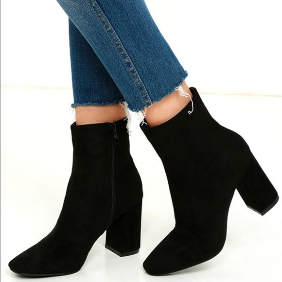 UGG Shoes | Carmen Black Midi Booties 