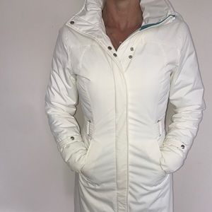 Lululemon white winter coat