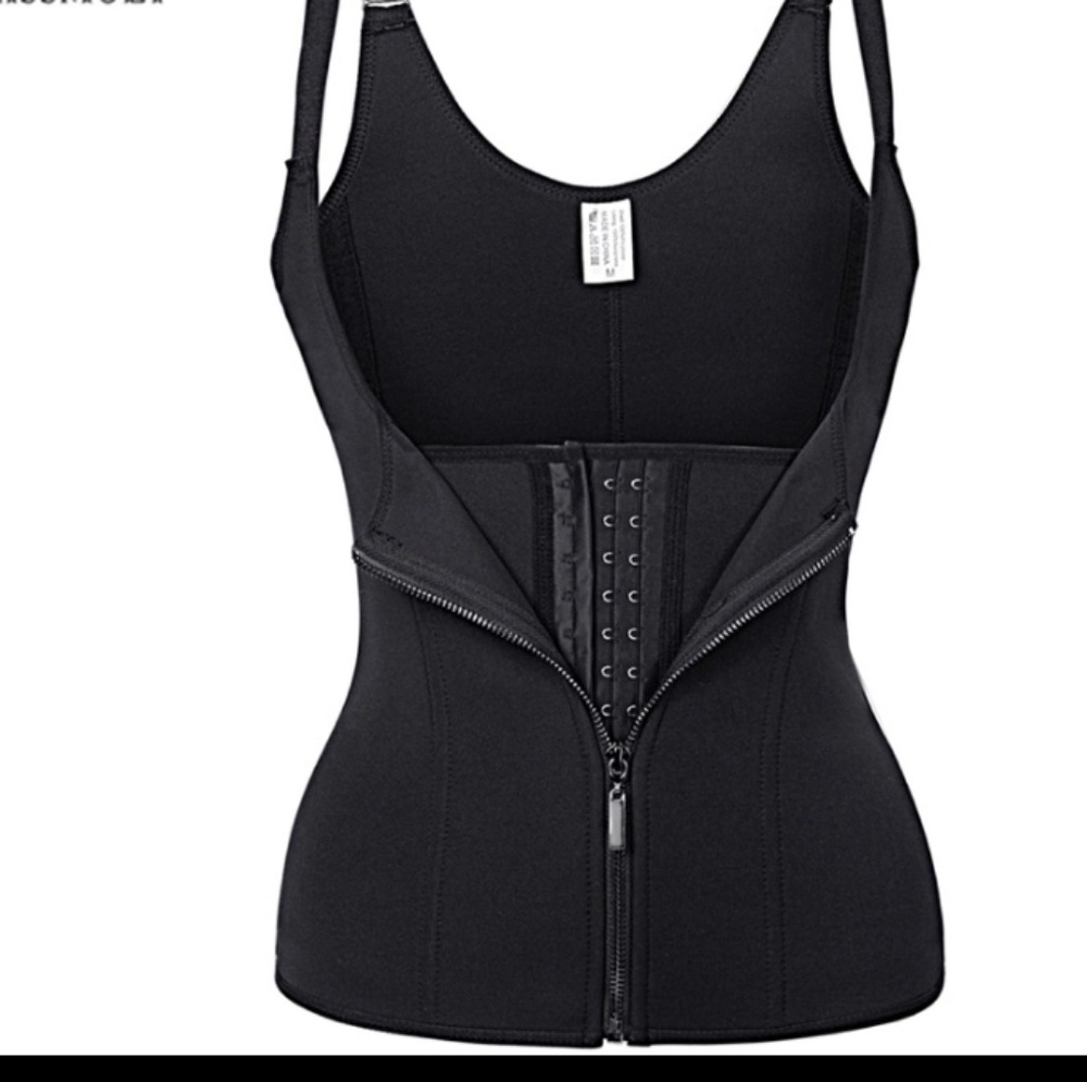 Hot Shapers Neoprene Sauna Sweat Vest Waist Traine