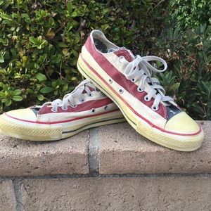 American flag chuck taylors