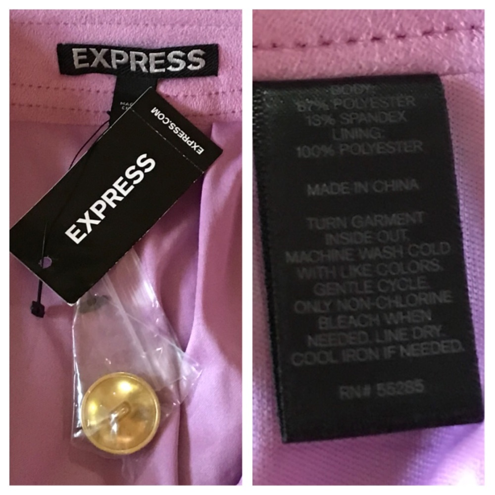 NWT - Express Faux Suede A-Line Skirt - Picture 3 of 3