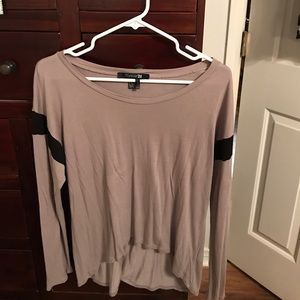 light brown pull over.