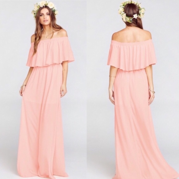 Show Me Your MuMu Dresses & Skirts - Show Me Your MuMu Hacienda Frosty Pink Dress
