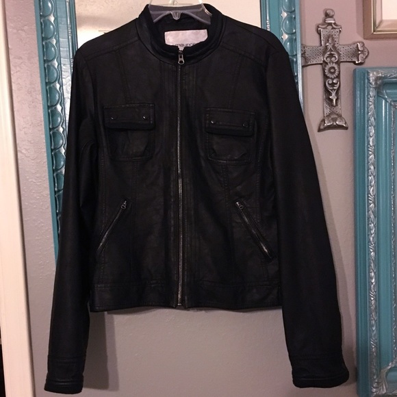 Maurices Jackets & Blazers - ❗️FINAL DROP❗️Maurice’s Faux Leather Black Jacket