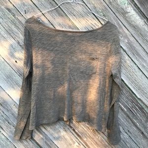Hang Ten Olive Knit Top